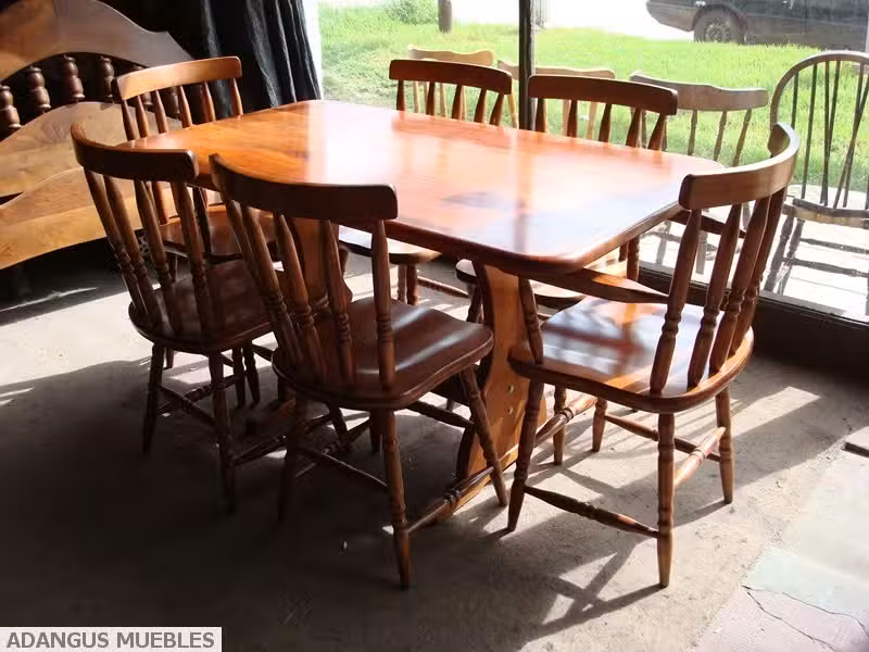 Adangus Sillas y Mesas Estilo Windsor