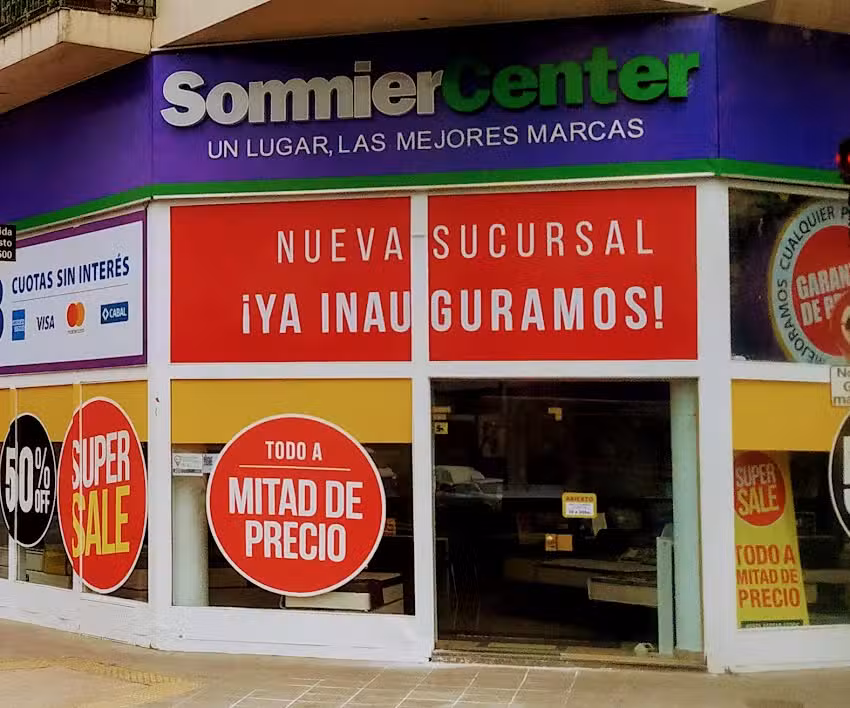 Colchones y Sommiers en SommierCenter | Sucursal Versalles