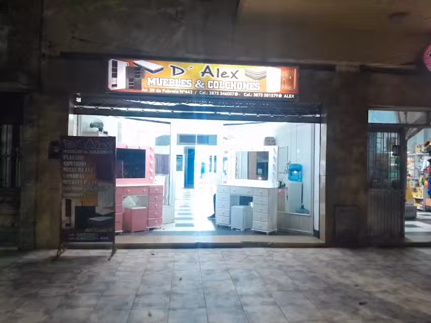 D&rsquo;Alex muebles y colchones