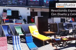 DecoMueble Muebles de Jard&iacute;n y Bar Sillas Mesas Sill&oacute;n Director Plegables Sombrillas