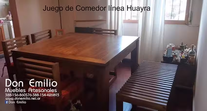 Don Emilio &ndash; Muebles Artesanales