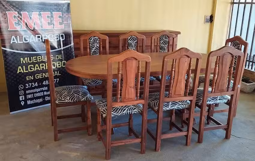 EMEE CHACO MUEBLES DE ALGARROBO