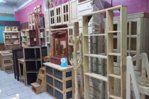 Empinados Muebles de pino