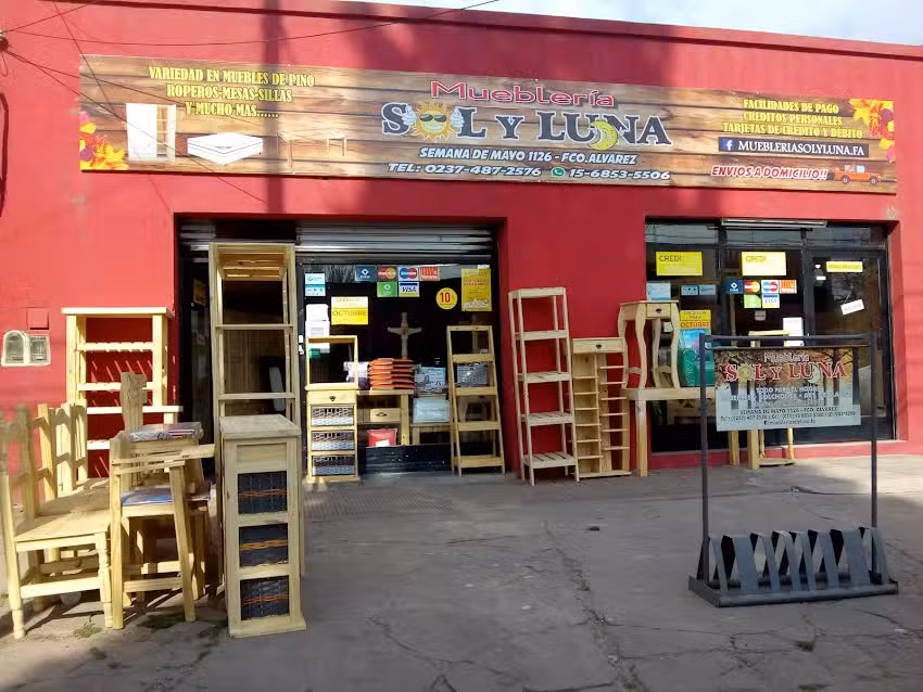 Muebler&iacute;a sol y luna