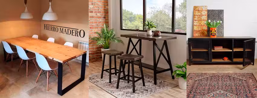Muebles estilo industrial &ndash; Hierro Madero