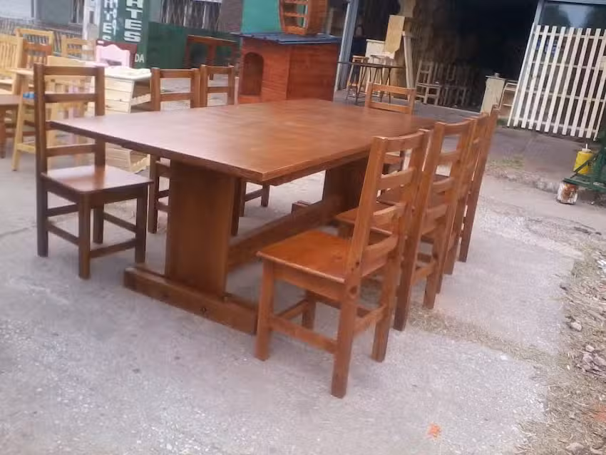 Rustico, Todo En Madera