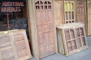 TODO ALGARROBO aberturas y muebles/venta de Le&ntilde;a quebracho colorado